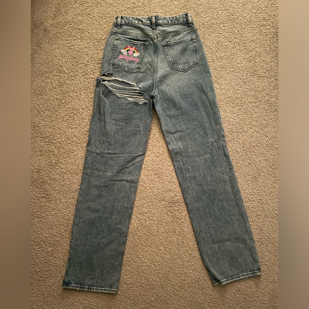 PacSun x Playboy distressed jeans // Adult size 28